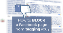 how to block a facebook page from tagging you image
